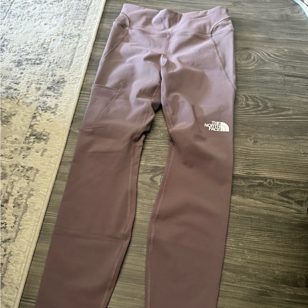 The North Face Purple Leggings Performance Stretch